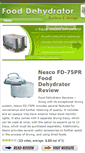 Mobile Screenshot of fooddehydrator-reviews.com
